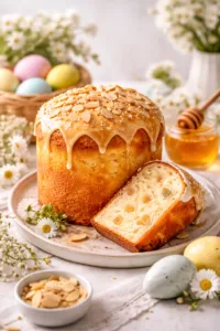 Паска з мигдалем та медом