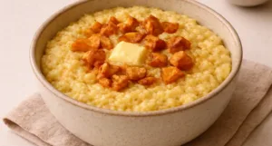 Porridge with Dried Apples