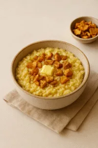 Каша з сушеними яблуками