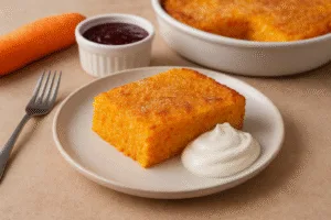 🥕 Запіканка з манки й моркви