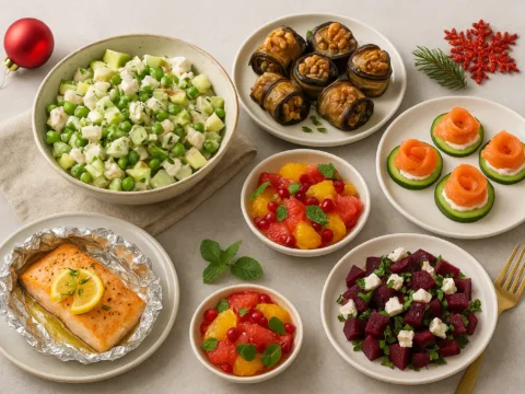 Легке новорічне меню: святкові страви без зайвих калорій