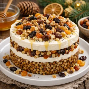 Різдвяний медовик із куті