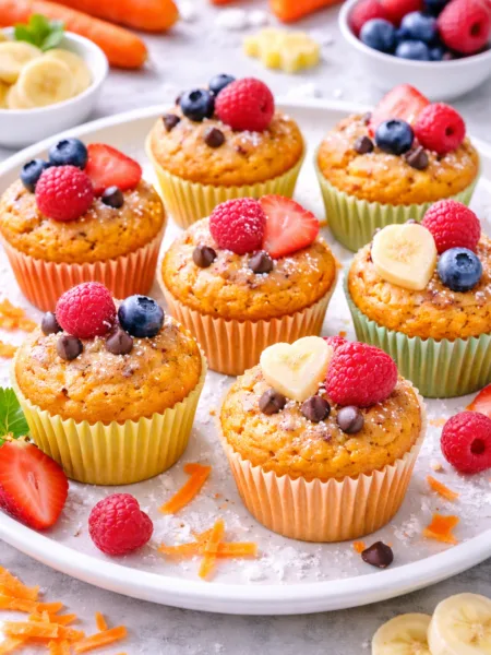 Морквяні кекси