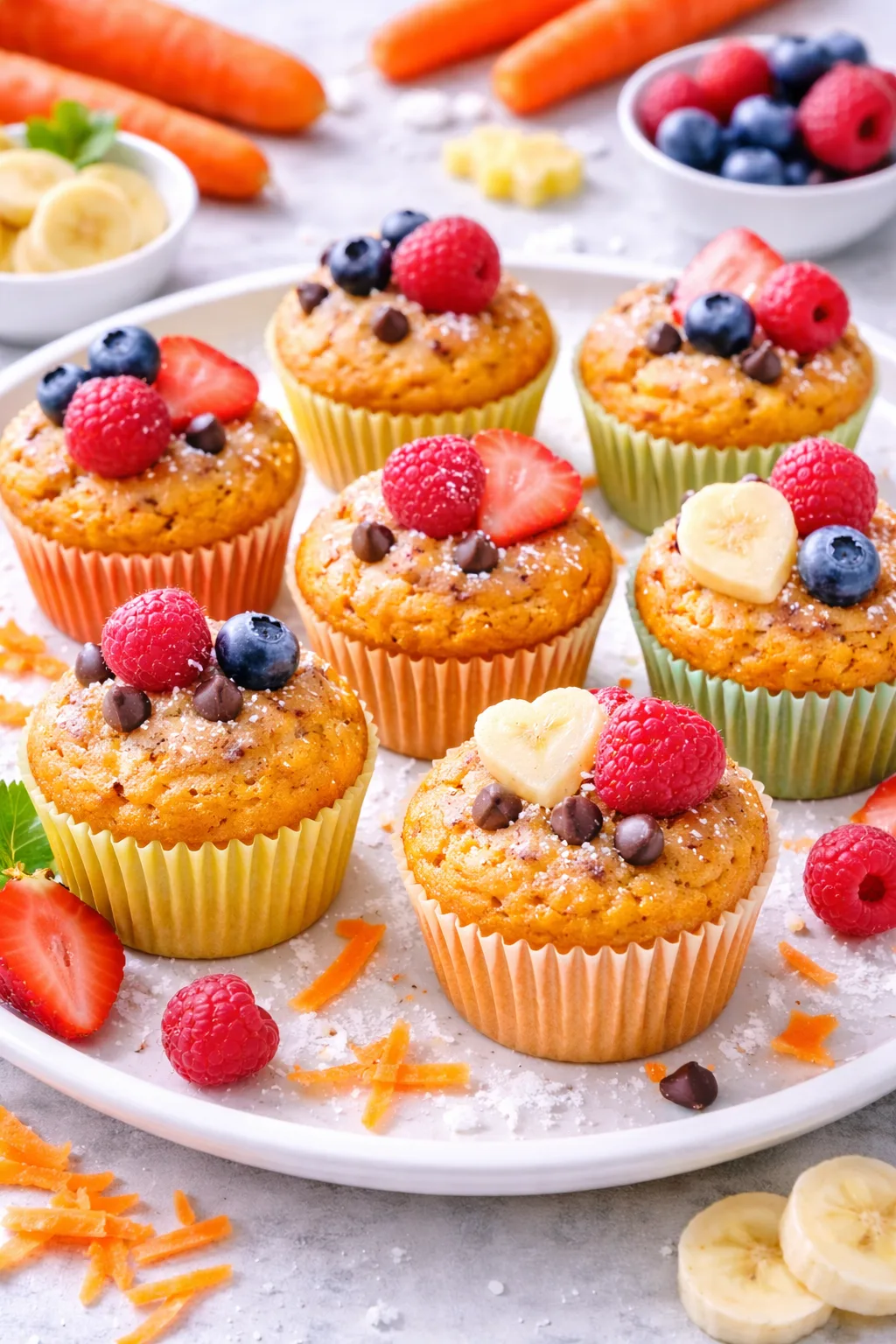 Морквяні кекси