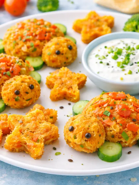 Морквяні котлетки-черепашки