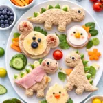 Веселі сендвічі-динозаврики