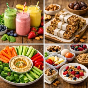 Як зробити здорові перекуси для дітей та дорослих