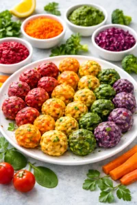 Кольорові фрикадельки