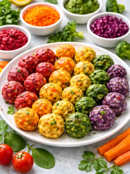 Кольорові фрикадельки