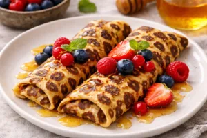 🥞 Млинці «Леопардове сонце»