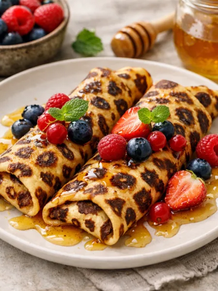 Млинці «Леопардове сонце»