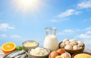 Роль вітаміну D і продукти, що допомагають компенсувати брак сонця.