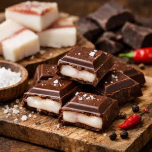 🍫 Шоколад із салом: десерт, який викликає огиду… поки не спробуєш