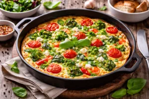 фрітата з овочами