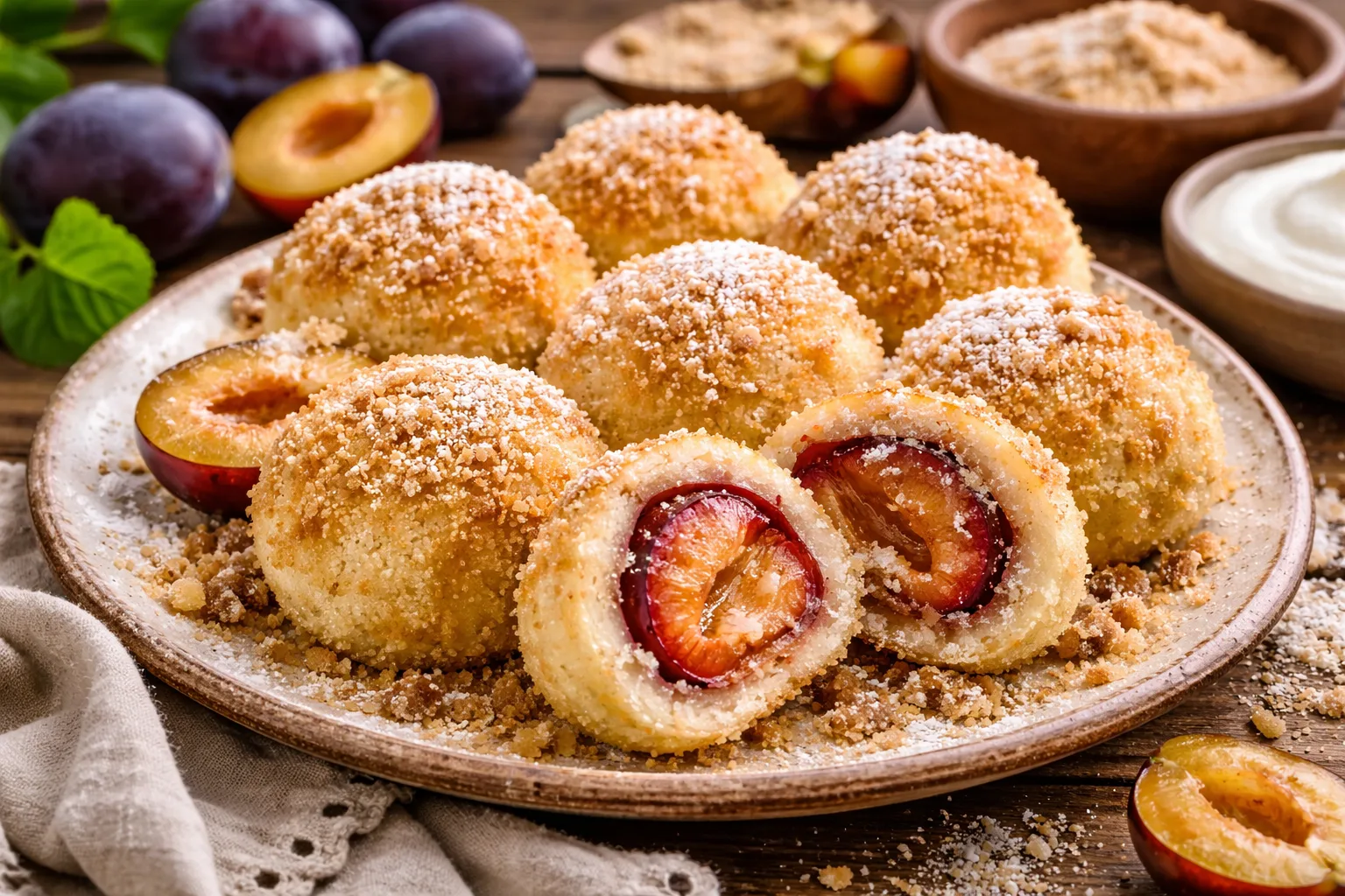 гомбовці зі сливами