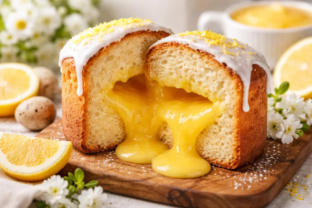 паска з лимонним курдом