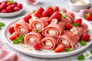 🥞 Рожеві млинці «Квіткова Весна»