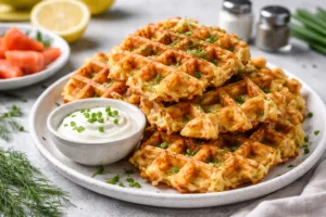 Сирно-картопляні вафлі «Crunchy Potato Waffles»