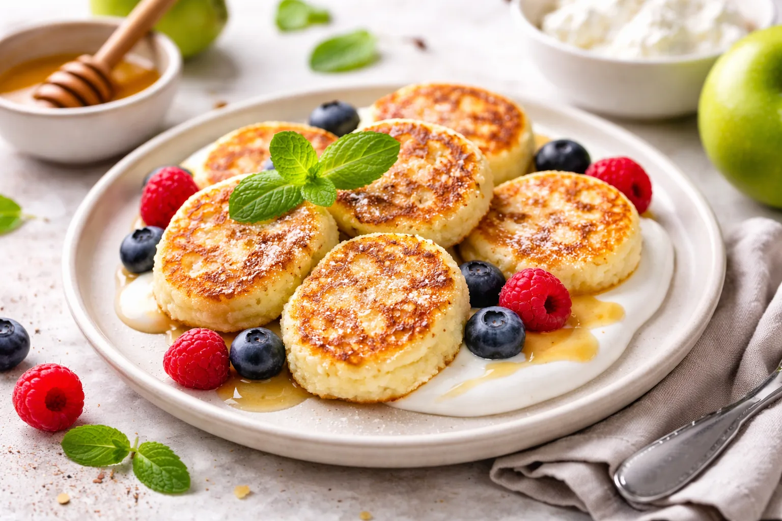 сирники без борошна