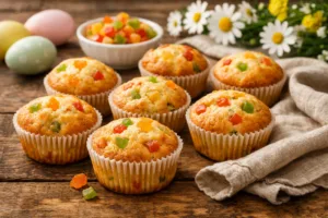 великодні маффіни з цукатами