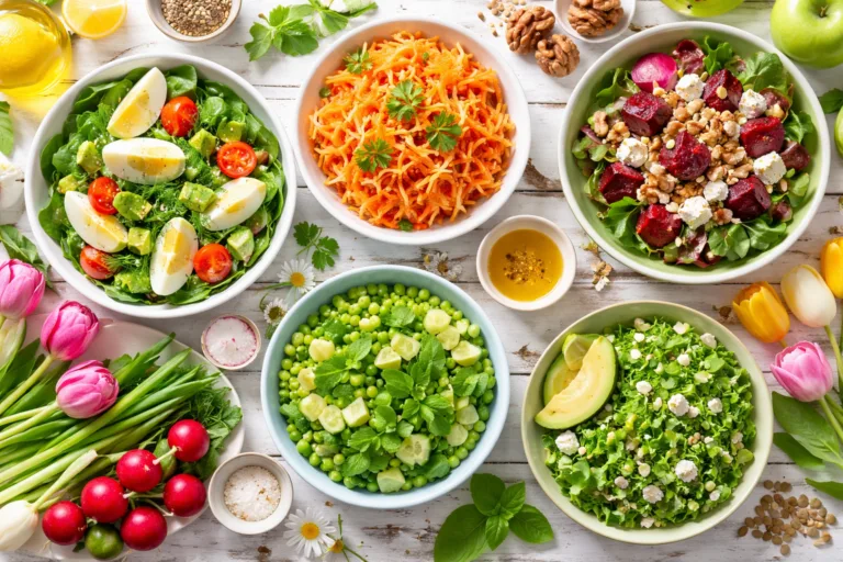 5 Spring Salads to Refresh Your Table and Boost Your Energy