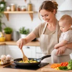 Готую з дитиною на руках: 5 нових рецептів, не потребують багато часу
