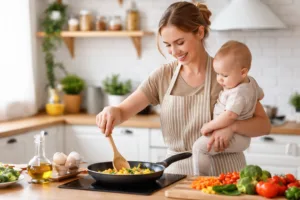 що приготувати з дитиною на руках