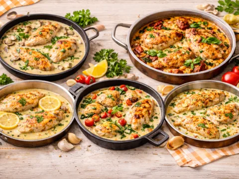 куряче філе у вершковому соусі