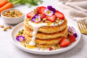 морквяно-сирні млинці