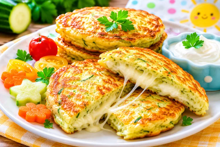 Кабачкові млинці з сиром