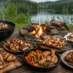 Курка на природі: 7 простих рецептів із маринадами та порадами